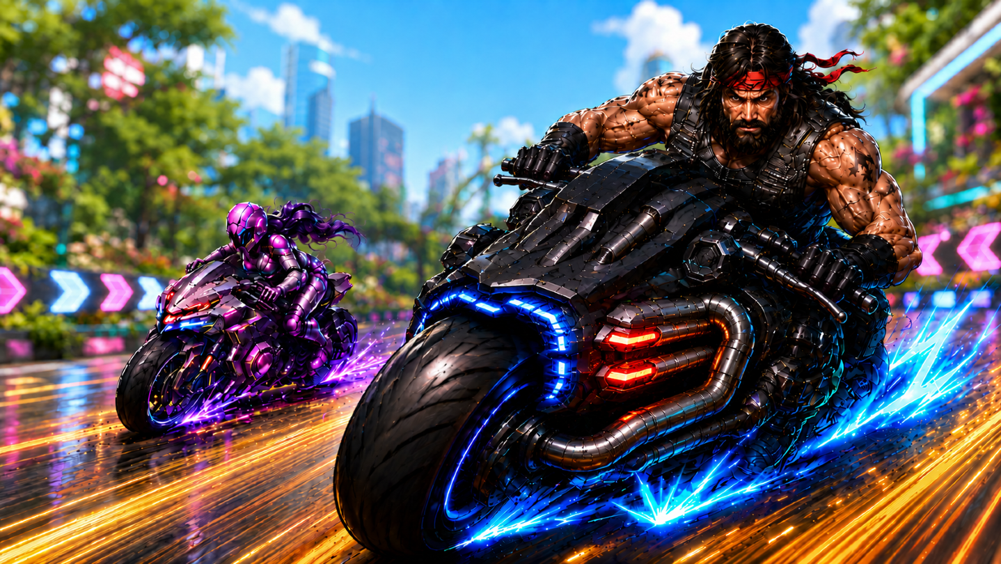 Cyber Bike Duels